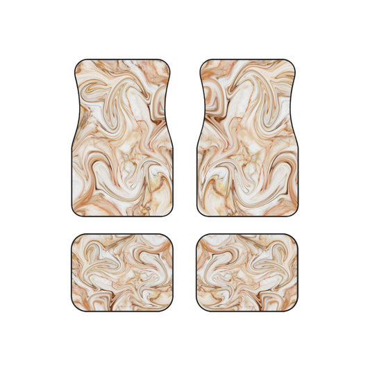 Car Mats (Set of 4) - Marble Spice